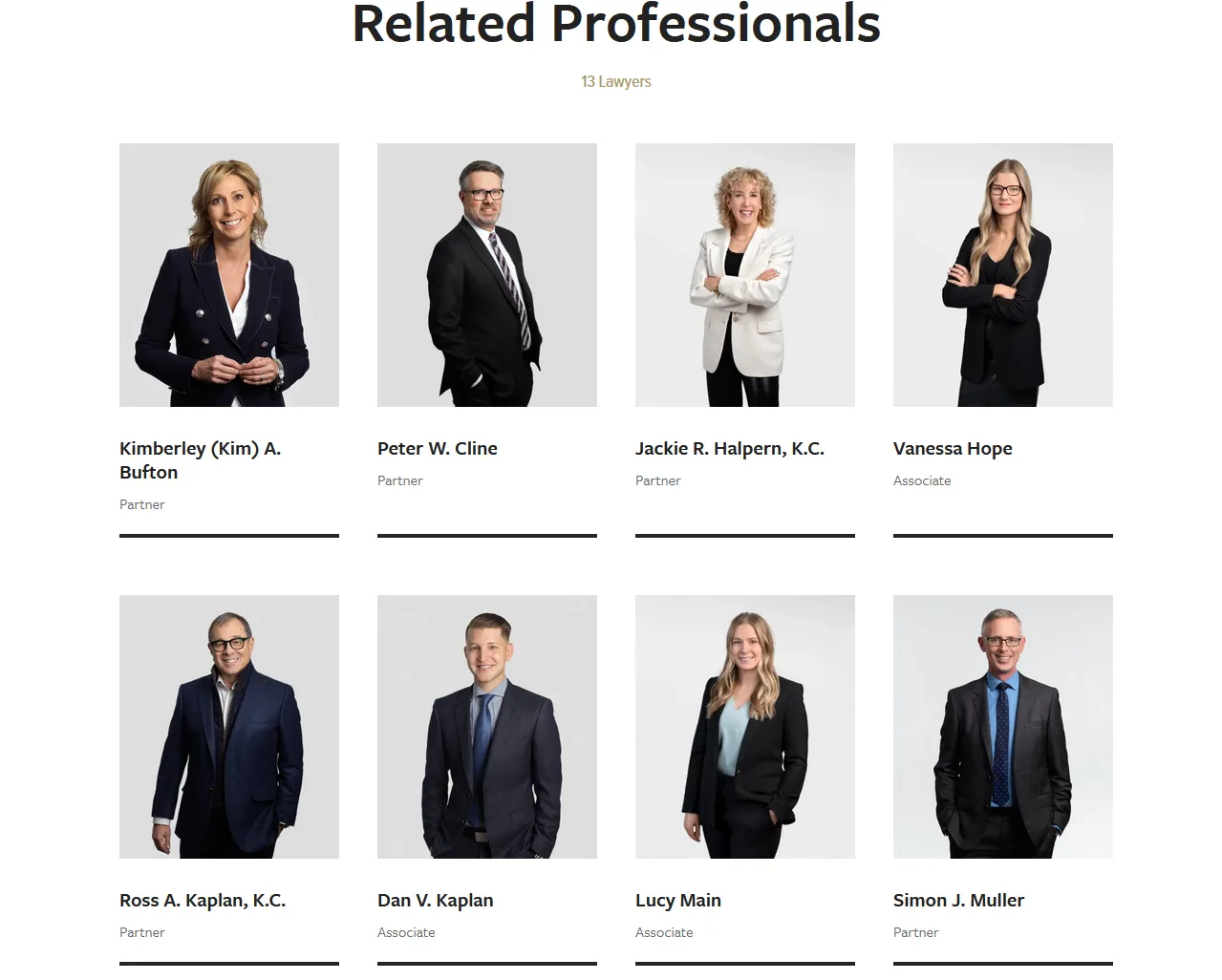 Screenshot of Mcleod Law featuring their personal injury lawyers