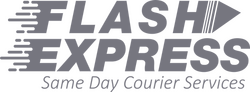 the logo of Flash Express courier